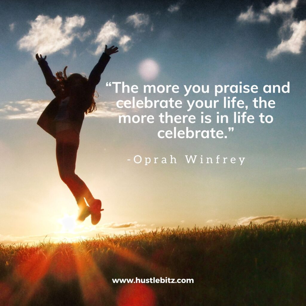 Positive thinking is like a spark that ignites the fire of motivation and inspiration within us.Oprah Winfrey said it best: “The more you praise and celebrate your life, the more there is in life to celebrate.” 