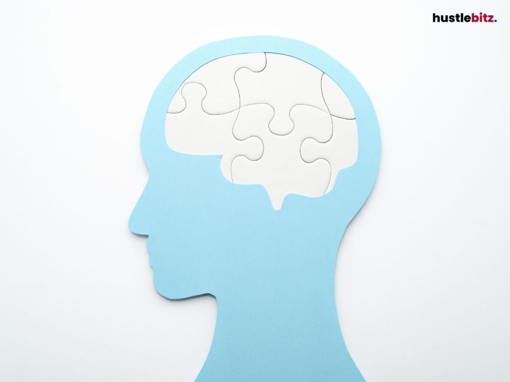 A brain puzzle illustration.