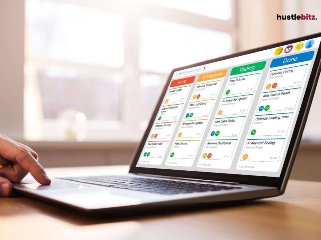 A laptop with to do list calendar form