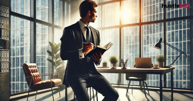 A man sitting on the table and looking at the window