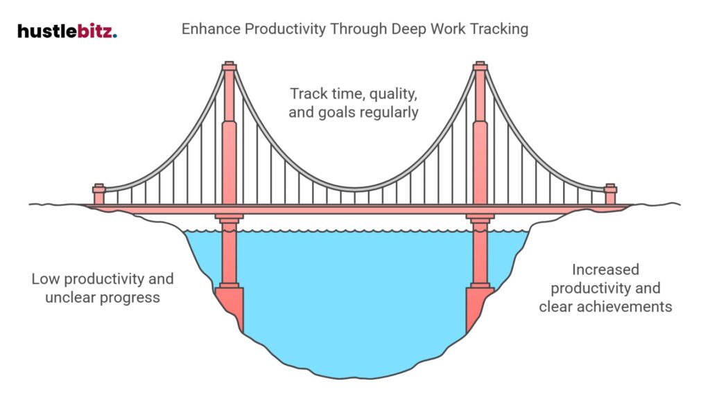 Track time, quality, and goals to transform productivity and clarity.