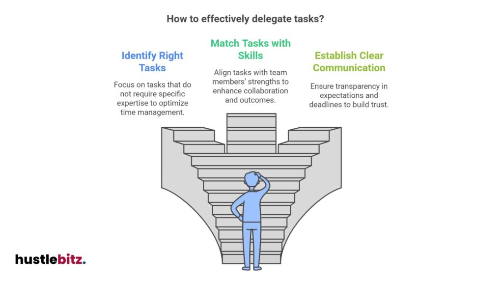 Steps to assign tasks for optimal team performance.