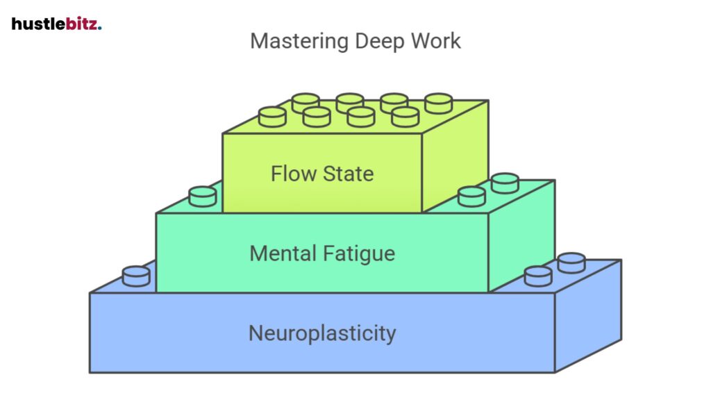 Build flow state, reduce fatigue, and enhance neuroplasticity through deep work.