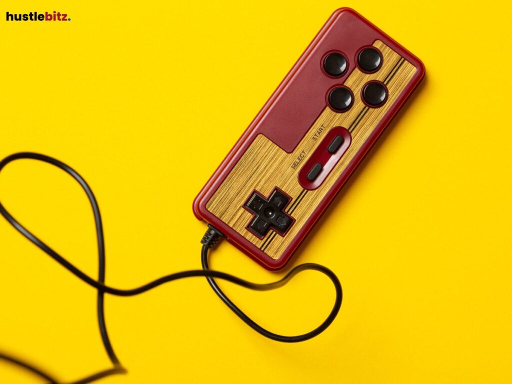 An old gaming console.