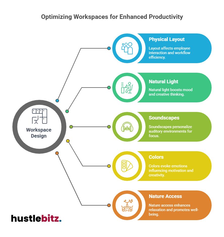 A visual about Optimizing Workspaces for Enhanced Productivity