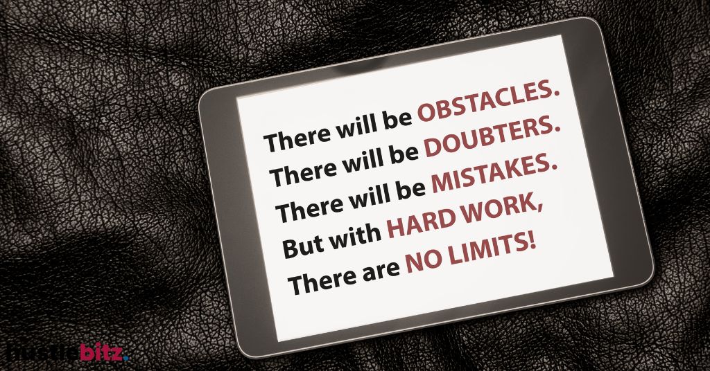 A motivational quotes
