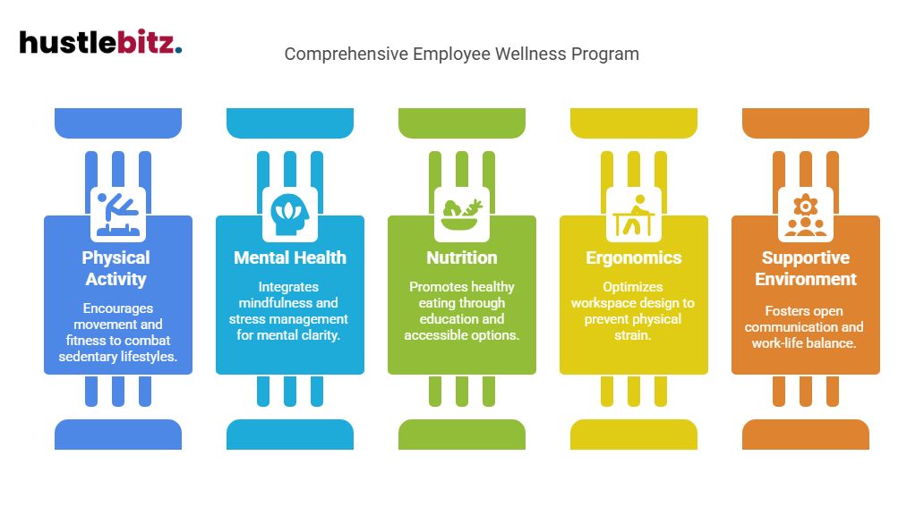 Visual about Comprehensive Employee Wellness Program