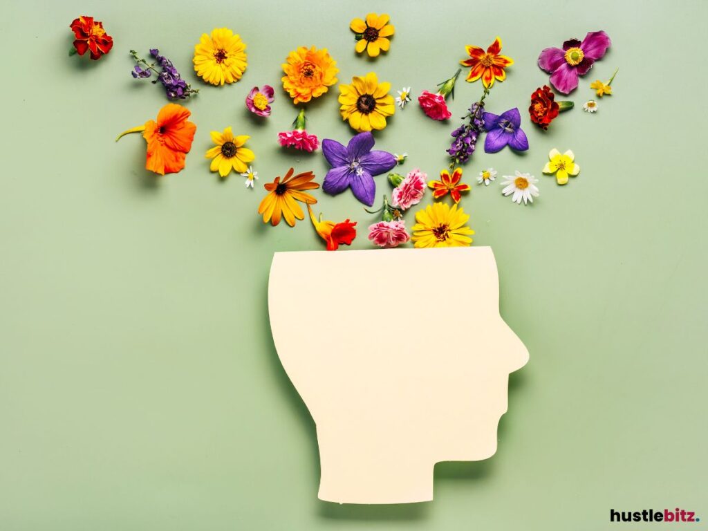 An illustration of a person's mental health
