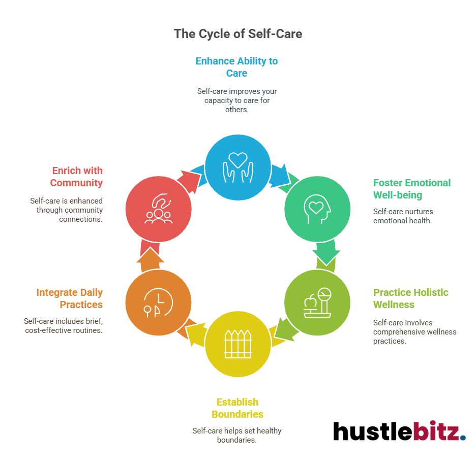 Visual about The Cycle of Self-Care