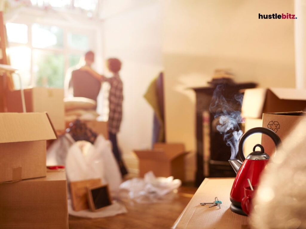 A picture of a new home.