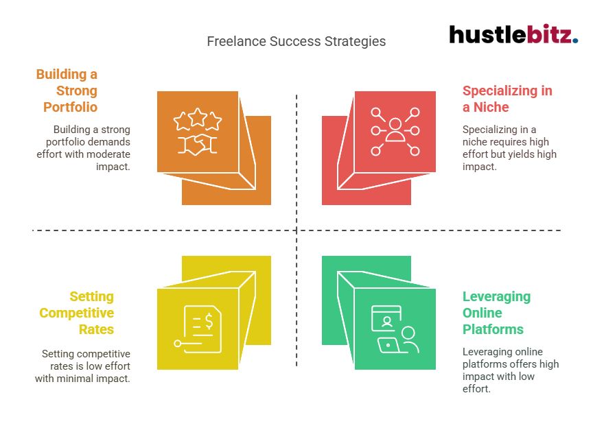 Visual about Freelance Success Strategies